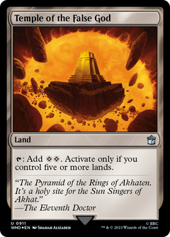 Temple of the False God (0911) - Surge Foil