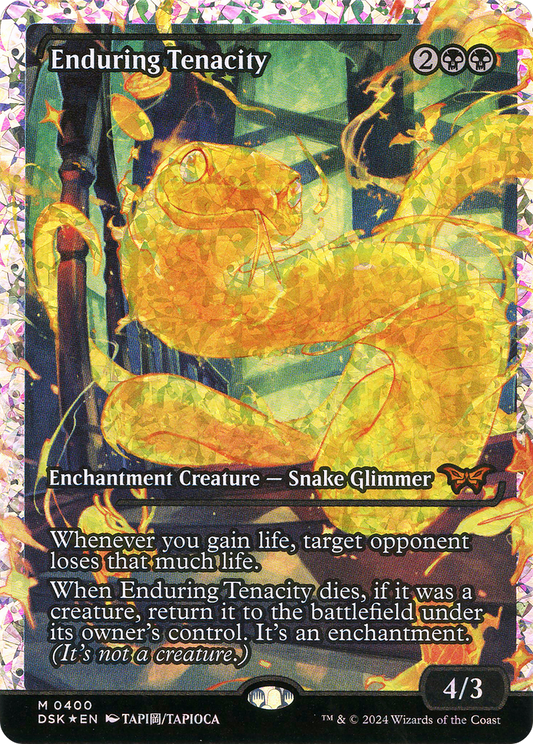 Enduring Tenacity (0400) (Showcase) - Fracture Foil