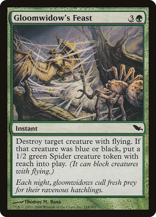 Gloomwidow's Feast - Foil