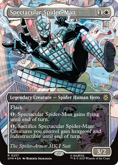 Spectacular Spider-Man (0237) (Borderless) - Textured Foil