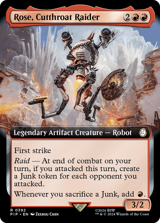 Rose, Cutthroat Raider (0392) (Extended Art)