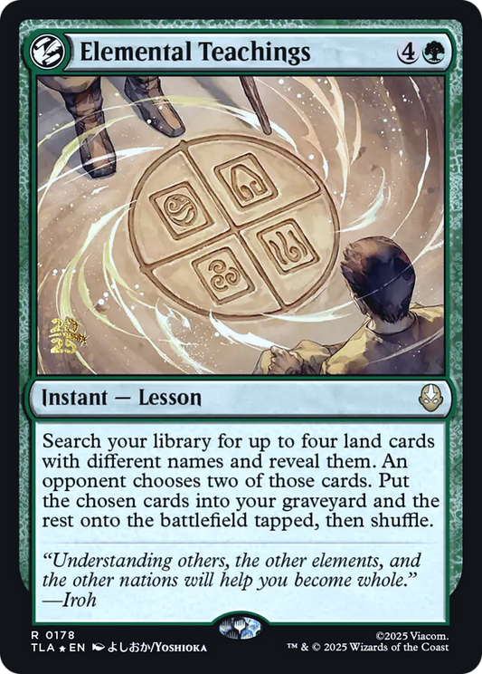Elemental Teachings (0178) (Prerelease) (PTLA) - Foil