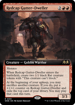 Redcap Gutter-Dweller (0351) (Extended Art) - Foil