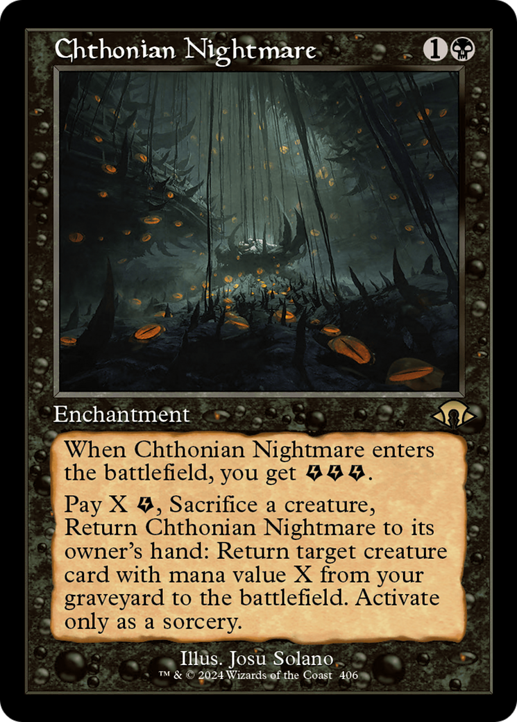 Chthonian Nightmare (0406) (Retro Frame)