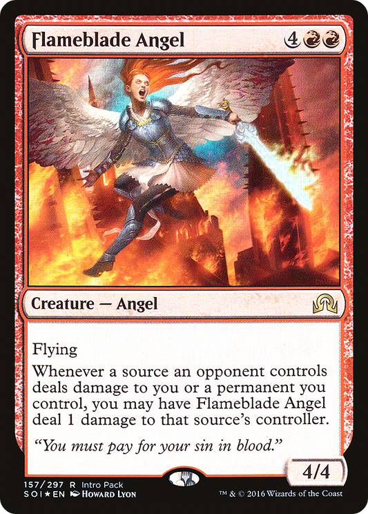 Flameblade Angel (157) (Intro Pack) - Foil