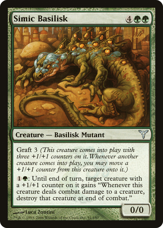 Simic Basilisk - Foil