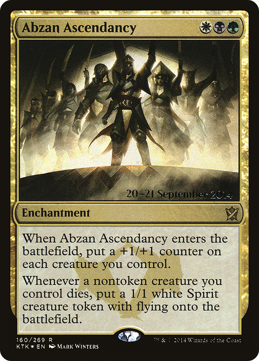 Abzan Ascendancy (160) (Prerelease) - Foil