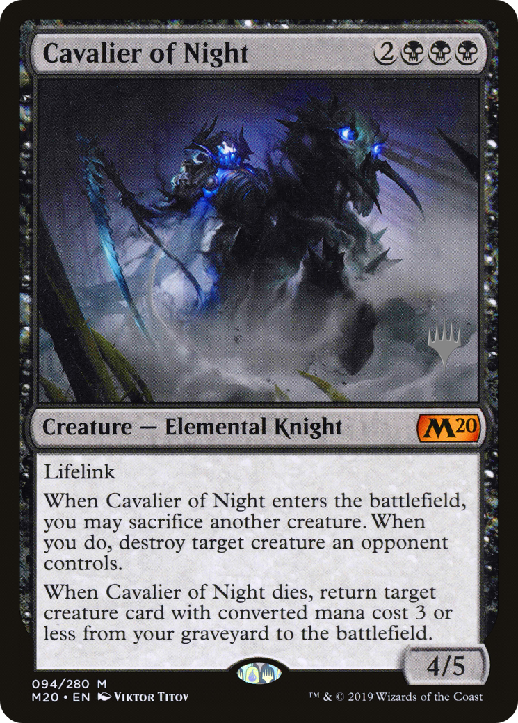 Cavalier of Night (094) (Promo Pack) - Foil