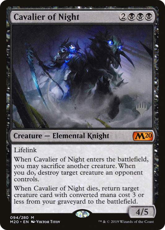 Cavalier of Night (094) (Promo Pack) - Foil