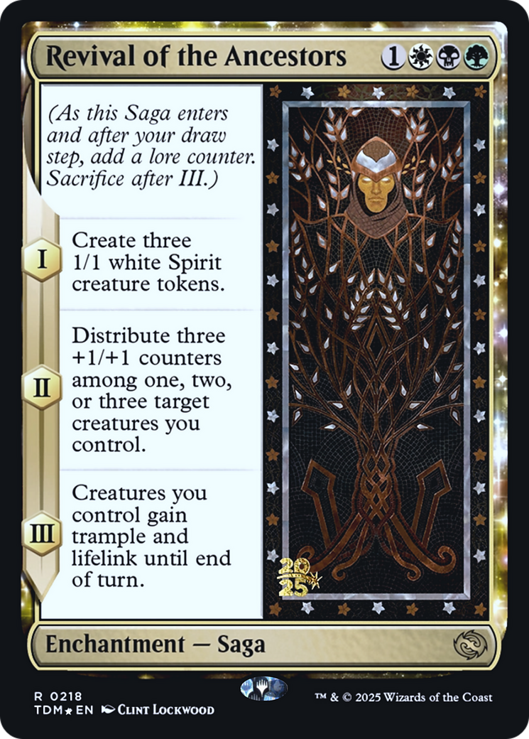 Revival of the Ancestors (0218) (Prerelease) (PTDM) - Foil