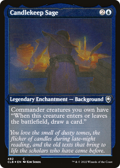 Candlekeep Sage - Foil Etched