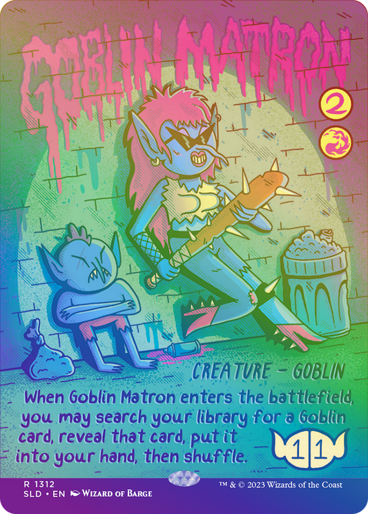 Goblin Matron (1312) (Showcase) - Rainbow Foil