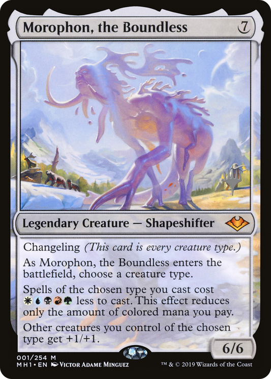 Morophon, the Boundless (001) (Promo Pack) - Foil