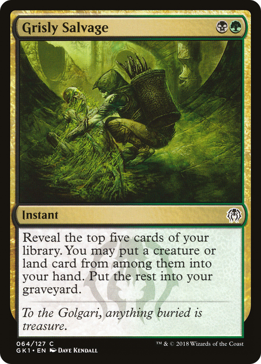 Grisly Salvage (GK)
