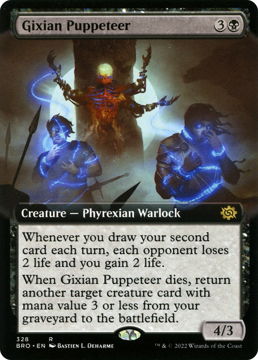 Gixian Puppeteer (328) (Extended Art) - Foil