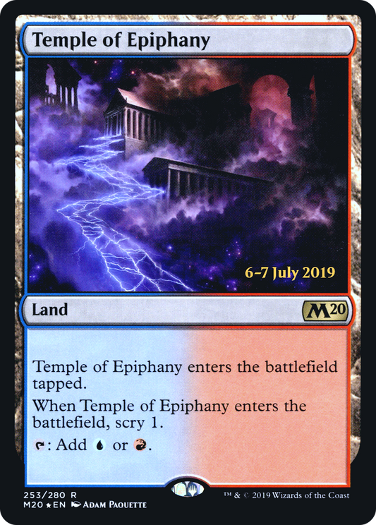 Temple of Epiphany (253) (Prerelease) - Foil