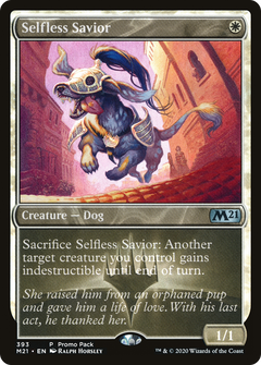 Selfless Savior (393) (Promo Pack) - Foil