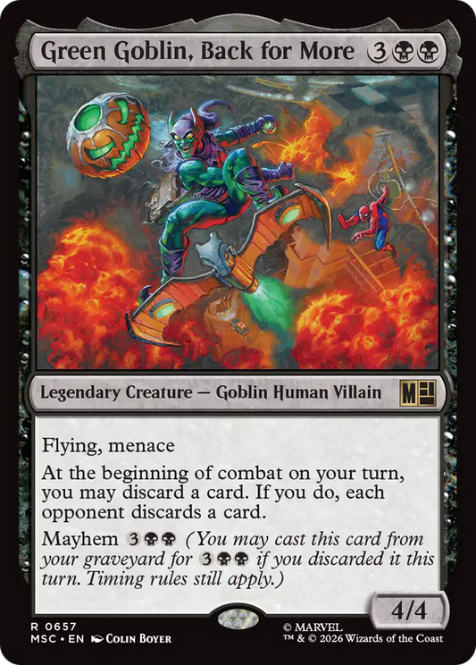 Green Goblin, Back for More (MSC) - Foil