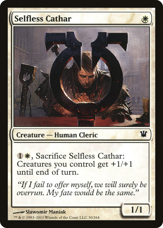 Selfless Cathar - Foil