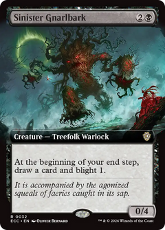 Sinister Gnarlbark (0032) (Extended Art) (ECC)