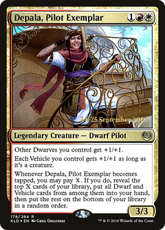 Depala, Pilot Exemplar (178) (Prerelease) - Foil