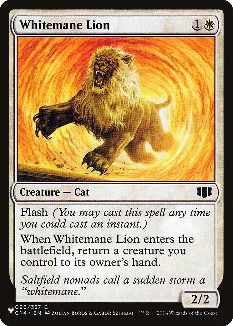 Whitemane Lion (096)