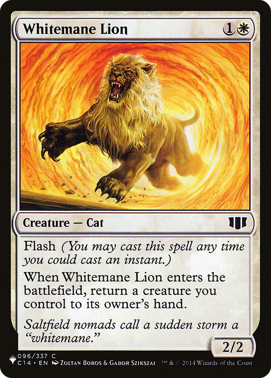 Whitemane Lion (096)