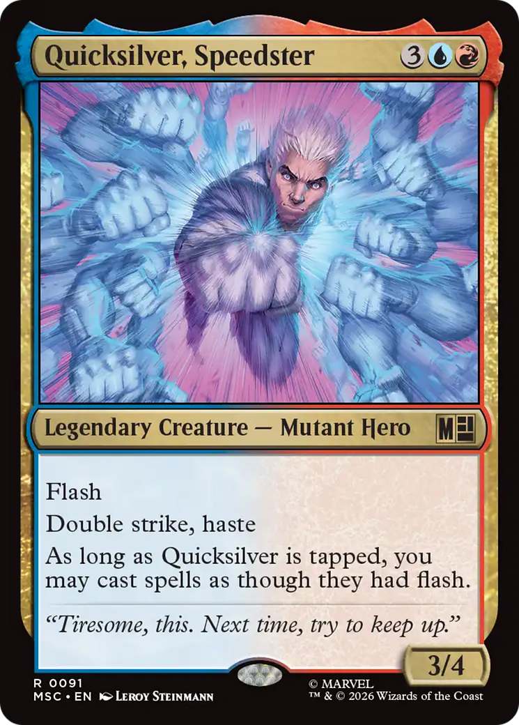Quicksilver, Speedster (MSC) - Surge Foil