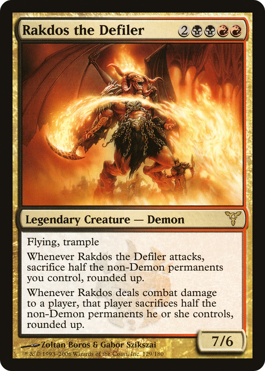 Rakdos the Defiler - Foil