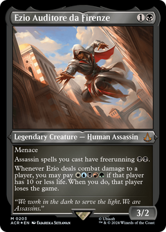 Ezio Auditore da Firenze (0203) - Foil Etched