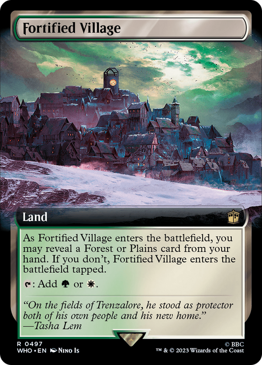 Fortified Village (0497) (Extended Art)