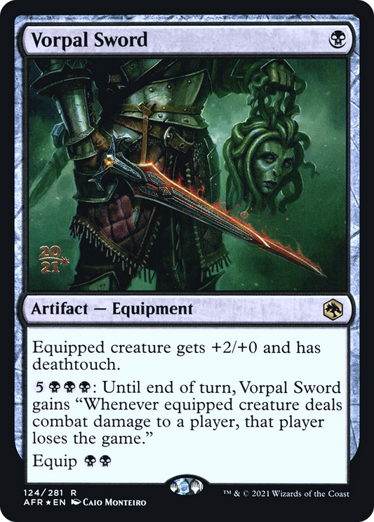 Vorpal Sword (124) (Prerelease) - Foil