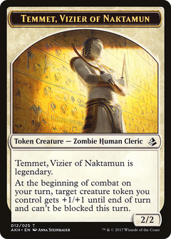 Temmet, Vizier of Naktamun Token (012)