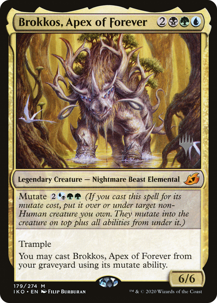 Brokkos, Apex of Forever (179) (Promo Pack) - Foil