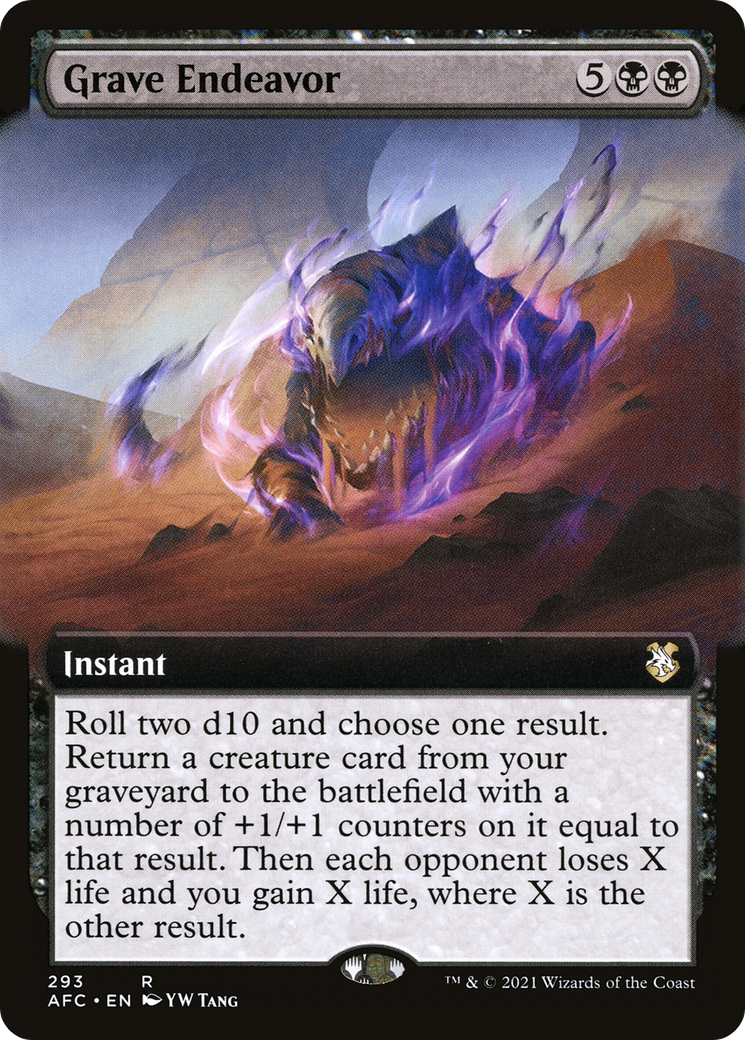 Grave Endeavor (293) (Extended Art)