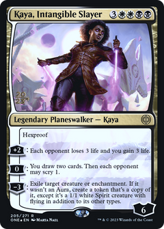 Kaya, Intangible Slayer (205) (Prerelease) - Foil