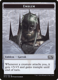 Garruk, Apex Predator Emblem (014)
