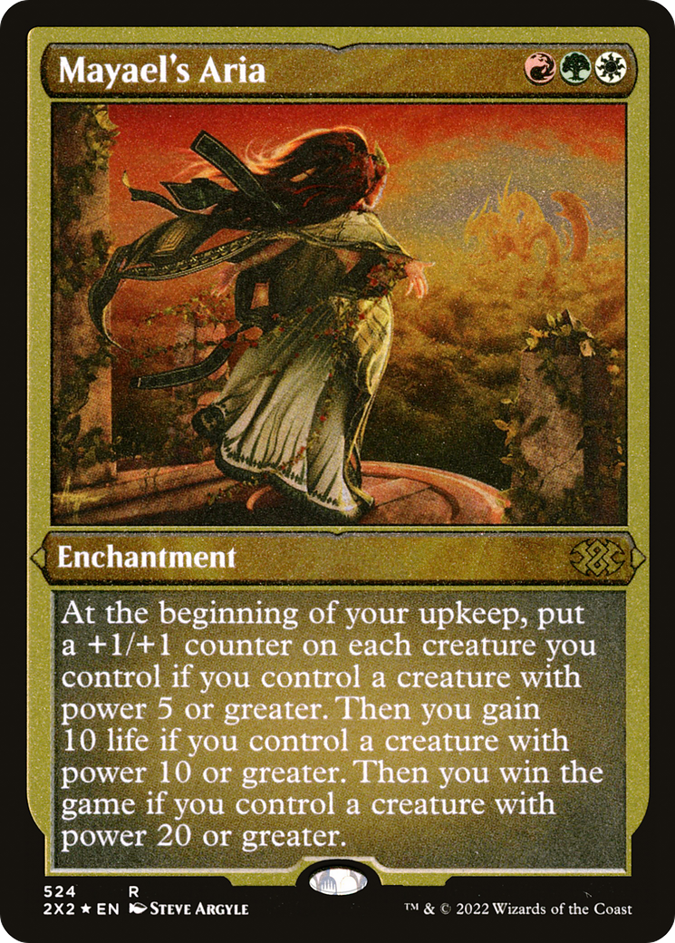 Mayael's Aria - Foil Etched