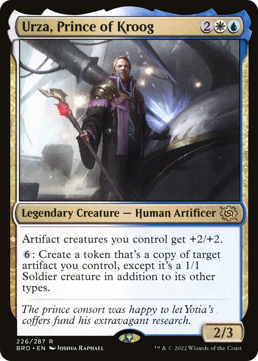 Urza, Prince of Kroog - Foil