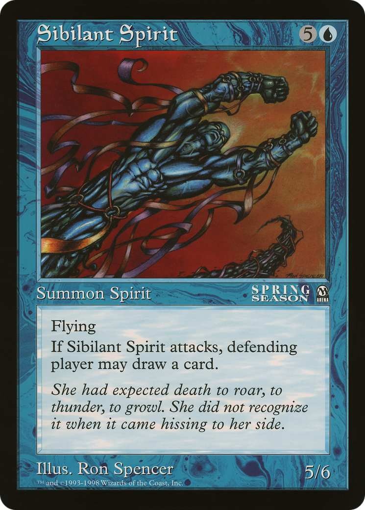 Sibilant Spirit (Oversized) (Arena League Promo)
