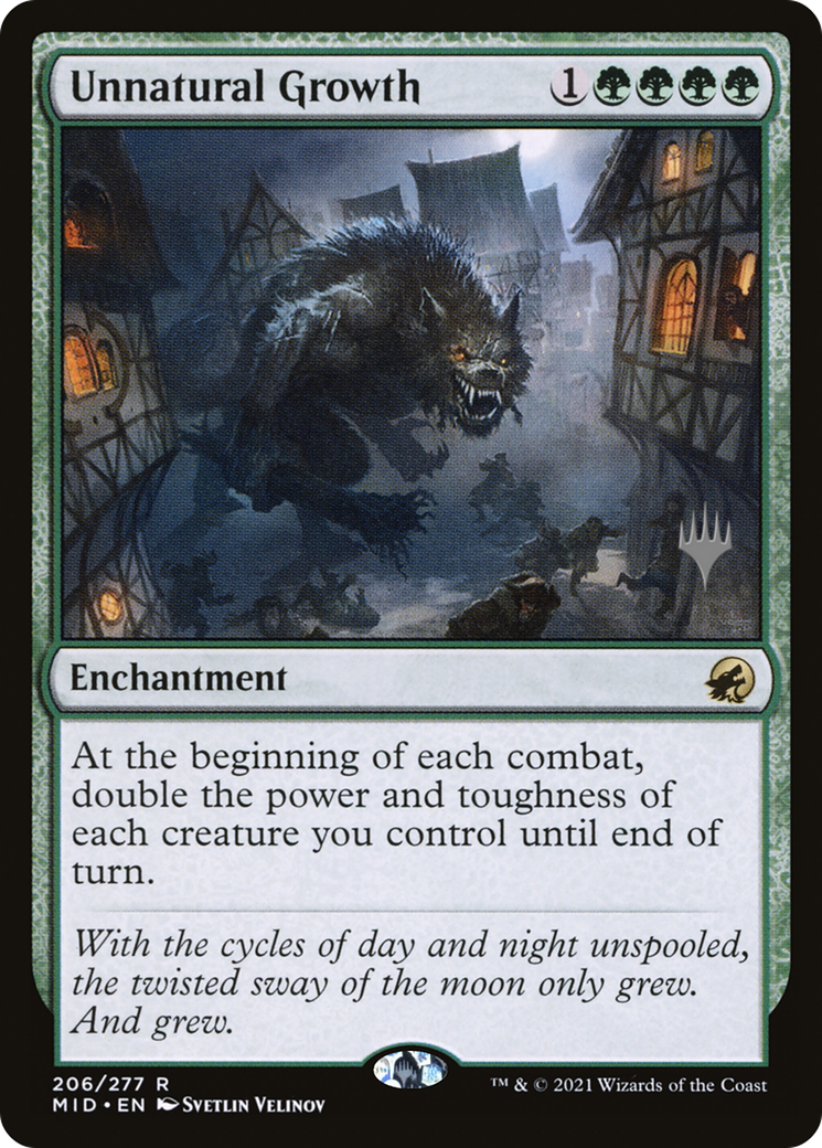 Unnatural Growth (206) (Promo Pack) - Foil