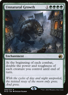 Unnatural Growth (206) (Promo Pack) - Foil
