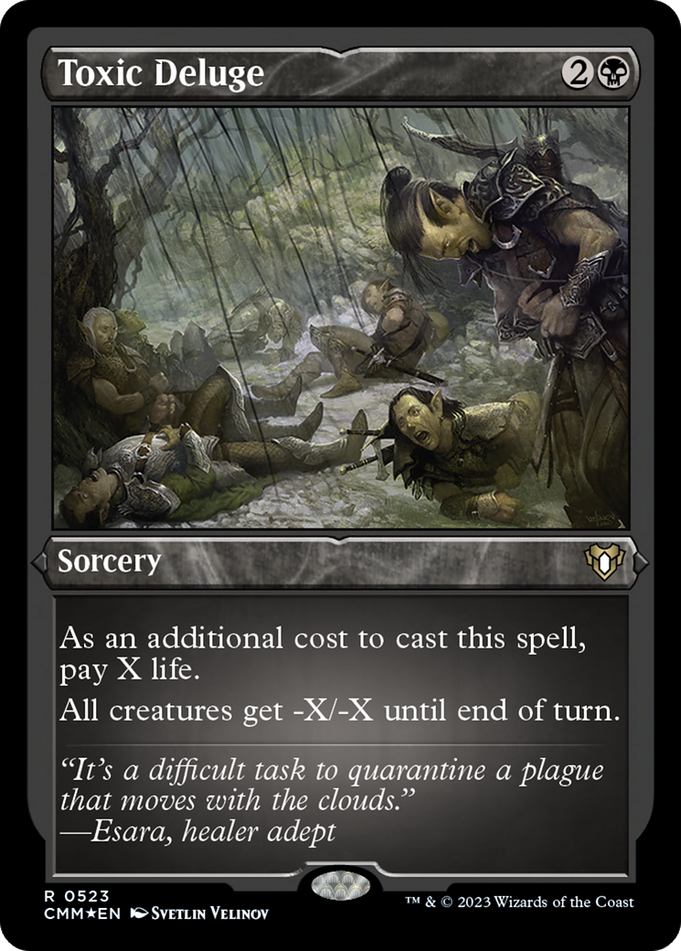 Toxic Deluge (0523) - Foil Etched