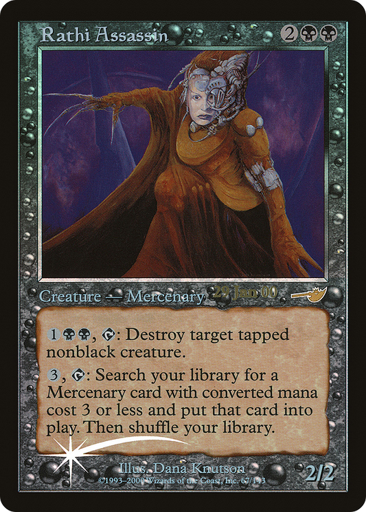 Rathi Assassin (067) (Prerelease) - Foil
