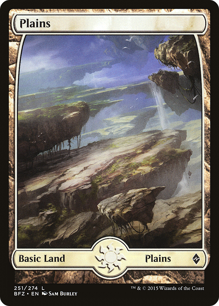 Plains (251) (Full Art) - Foil