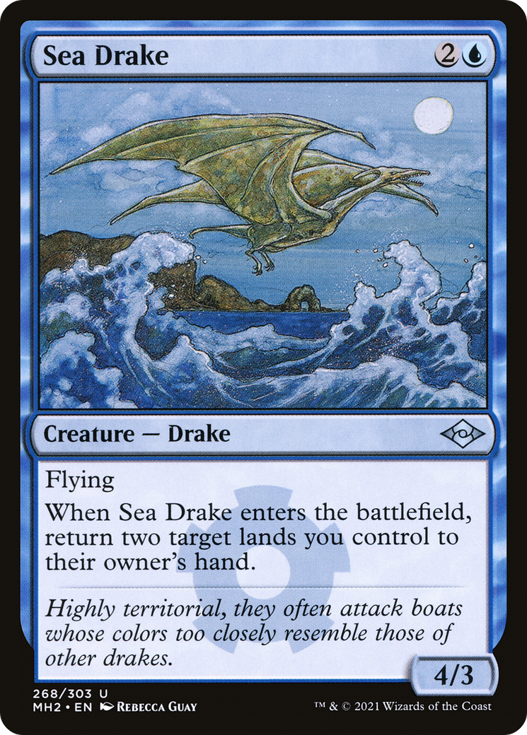 Sea Drake - Foil Etched