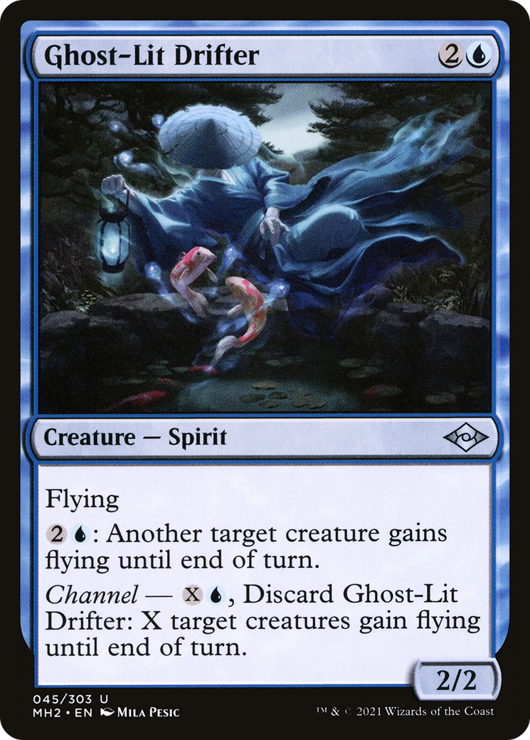 Ghost-Lit Drifter - Foil