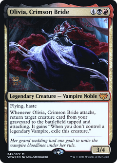 Olivia, Crimson Bride (245) (Prerelease) - Foil