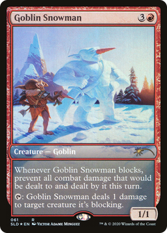 Goblin Snowman (061) - Foil