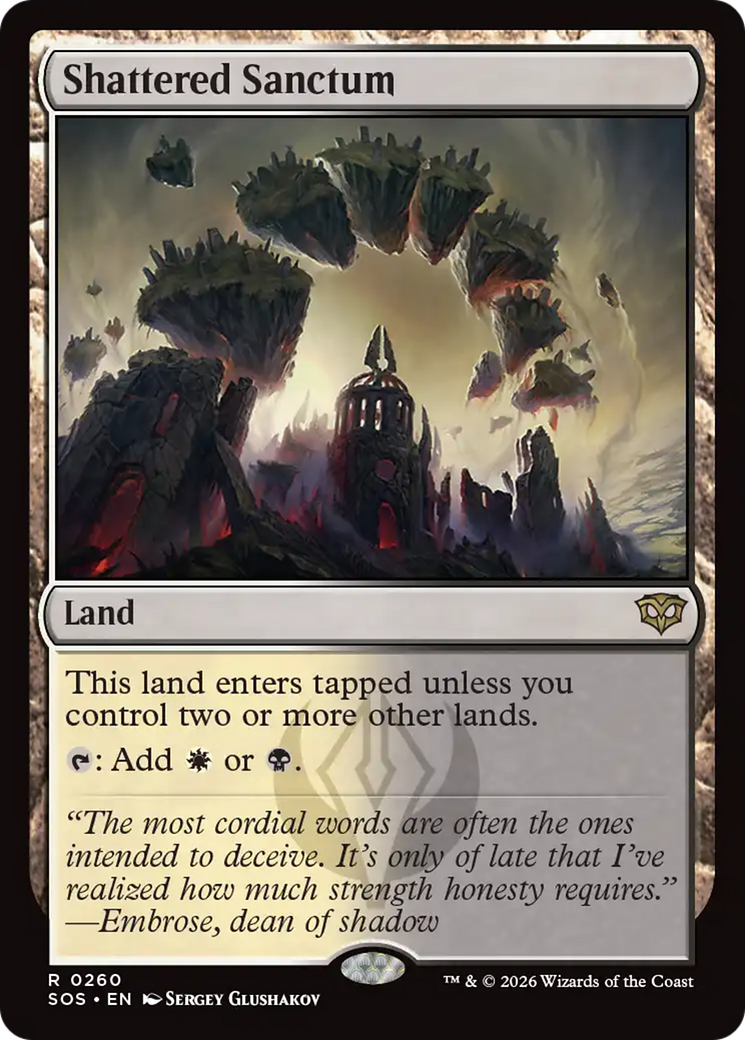 Shattered Sanctum (0260) (SOS) - Foil